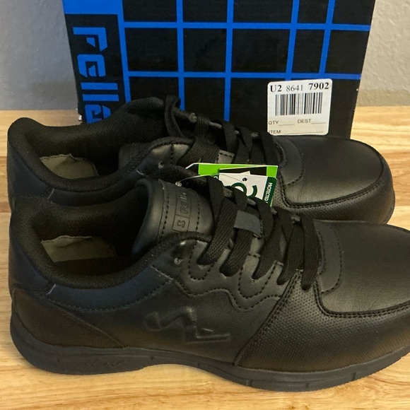 Fellas Shoes - NWT Fellas Unisex Black Work Shoes Composition Toe Sturdy Men’s 7/ Women’s 9
